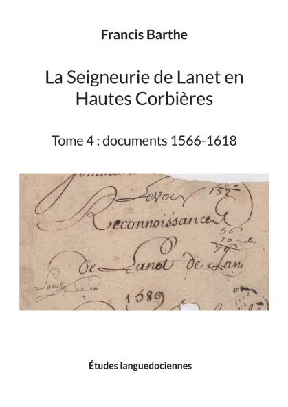 La Seigneurie de Lanet en Hautes Corbières
