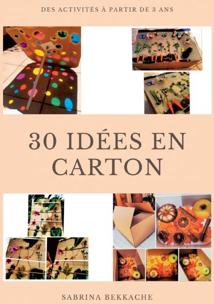 30 idées en carton