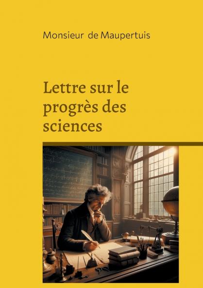 Lettre sur le progrès des sciences