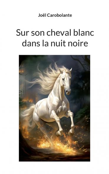 Sur son cheval blanc dans la nuit noire