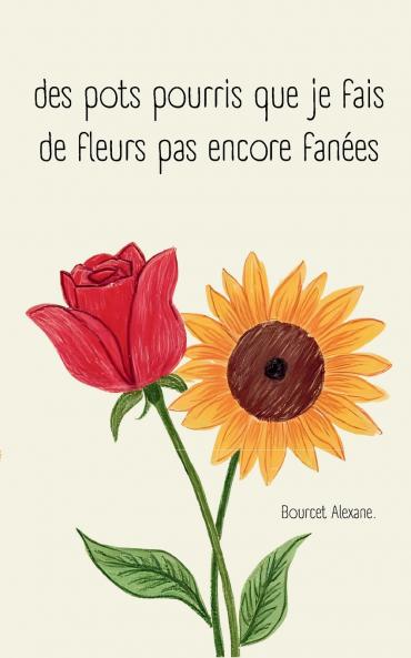 des pots pourris que je fais de fleurs pas encore fanées