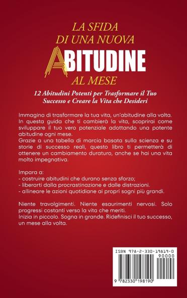 La Sfida di una Nuova Abitudine al Mese