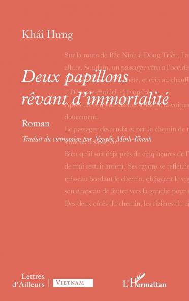 Deux papillons rêvant d'immortalité