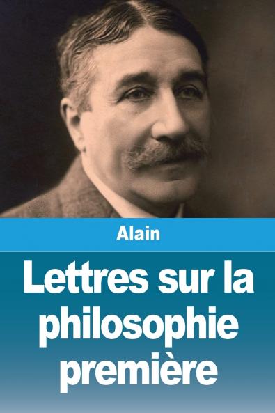 Lettres sur la philosophie première
