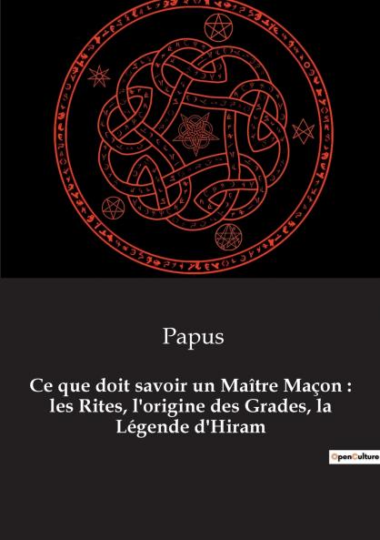 Ce que doit savoir un Maître Maçon