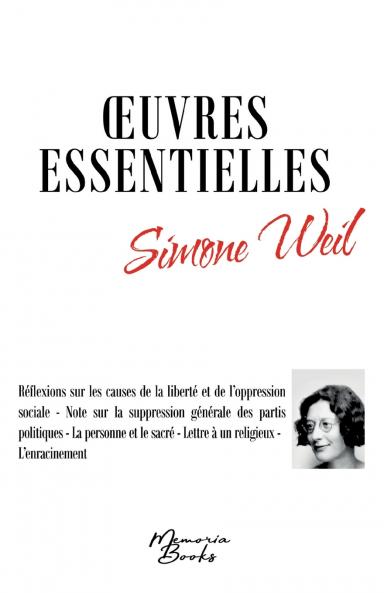 Oeuvres essentielles de Simone Weil