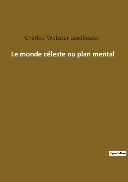 Le monde céleste ou plan mental