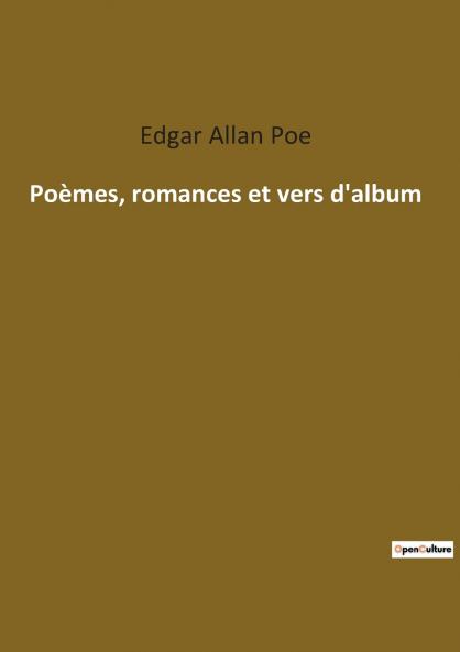 Poèmes romances et vers d'album