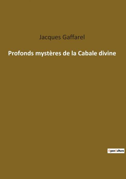 Profonds mystères de la Cabale divine