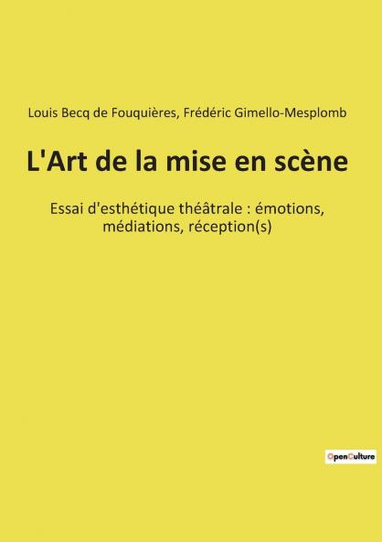 L'Art de la mise en scène