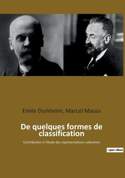 De quelques formes de classification