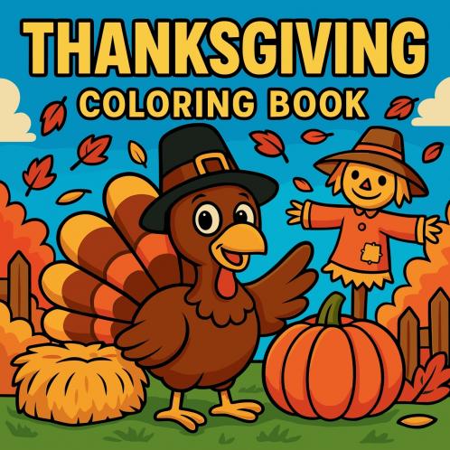 Thanksgiving - Coloring Book