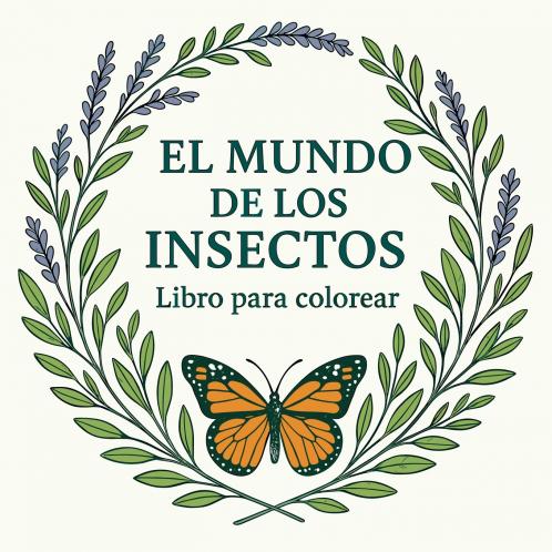 El Mundo de los Insectos - Libro para colorear