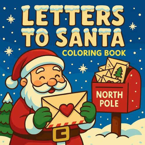 Letters to Santa - Coloring Book
