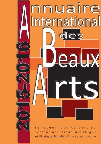 Annuaire international des Beaux Arts 2015-2016