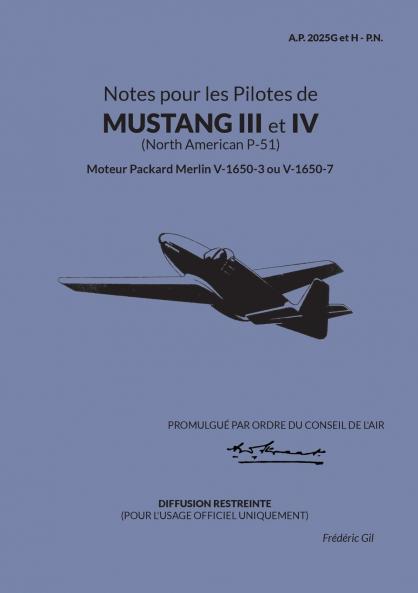 Notes pour les Pilotes de Mustang III et IV