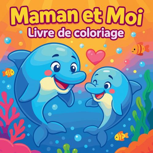 Maman et moi - Livre de coloriage