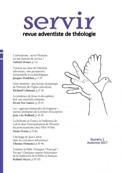 servir. revue adventiste de théologie