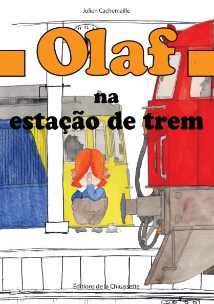 Olaf na esta����o de trem