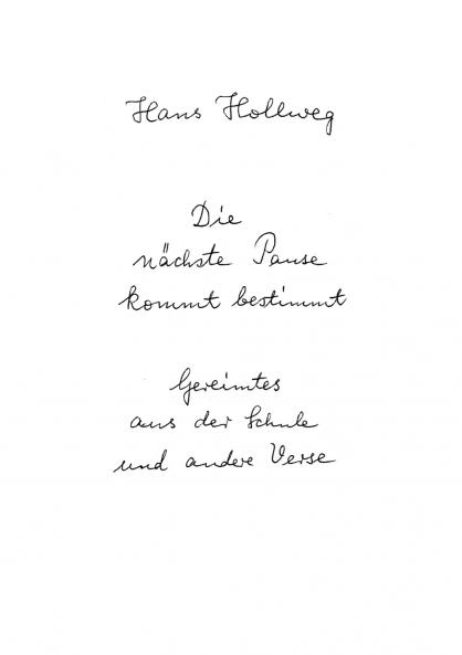 Die n��chste Pause kommt bestimmt