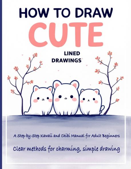 How to Draw Cute Lined Drawings
