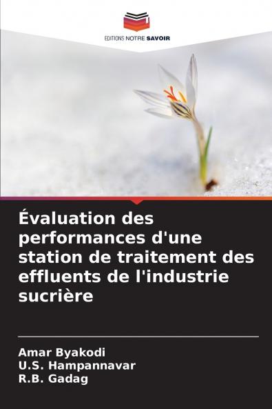 Évaluation des performances d'une station de traitement des effluents de l'industrie sucrière