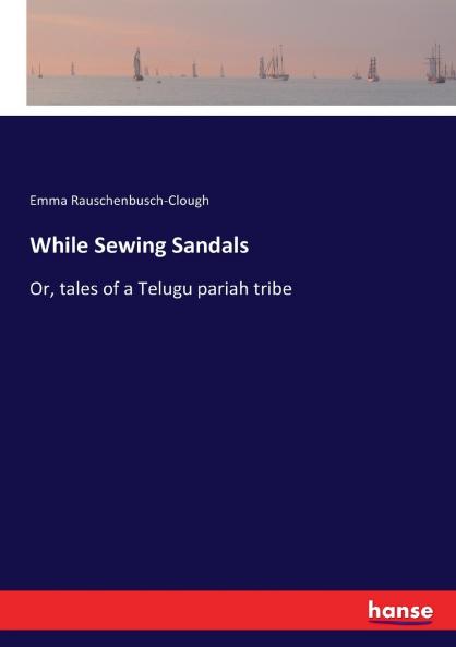 While Sewing Sandals