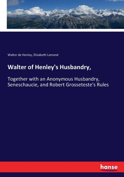 Walter of Henley's Husbandry