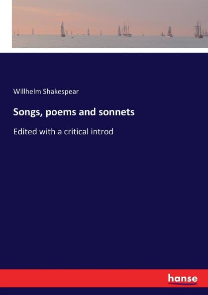 Songs poems and sonnets