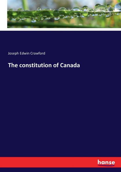 The constitution of Canada