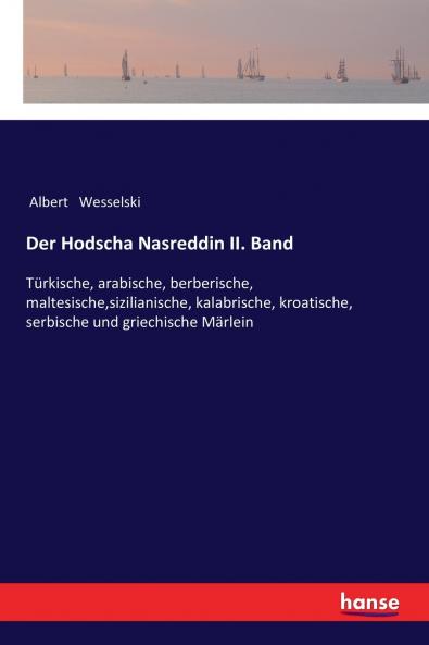 Der Hodscha Nasreddin II. Band