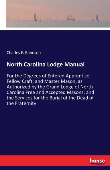 North Carolina Lodge Manual