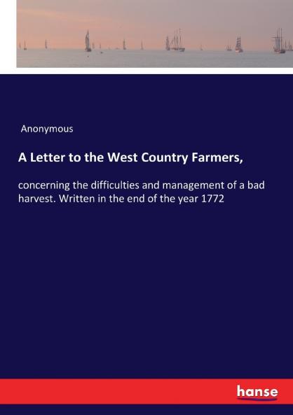A Letter to the West Country Farmers