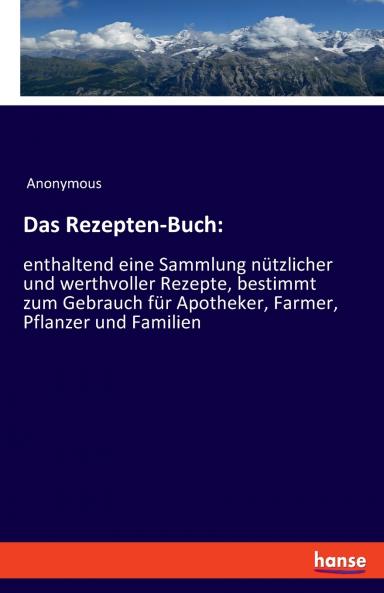 Das Rezepten-Buch