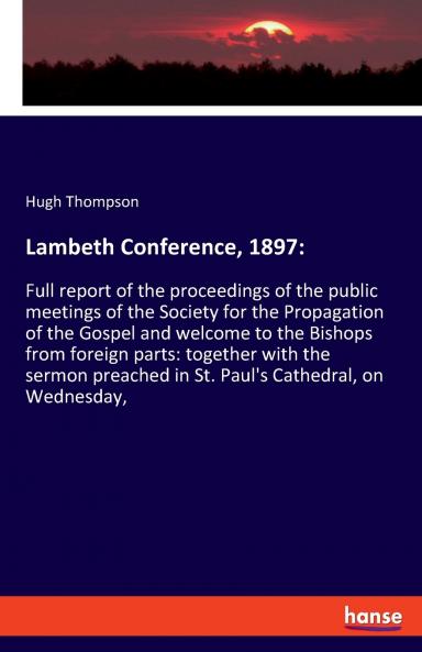 Lambeth Conference 1897