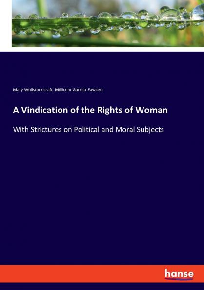 A Vindication of the Rights of Woman