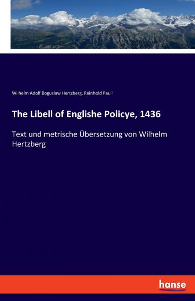 The Libell of Englishe Policye 1436