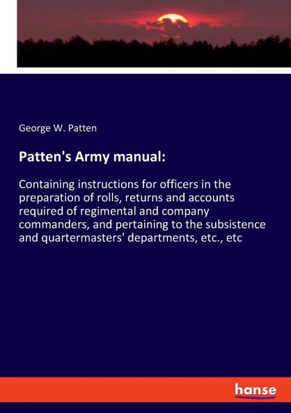 Patten's Army manual