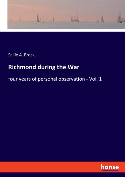 Richmond during the War