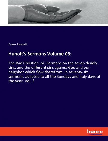 Hunolt's Sermons Volume 03