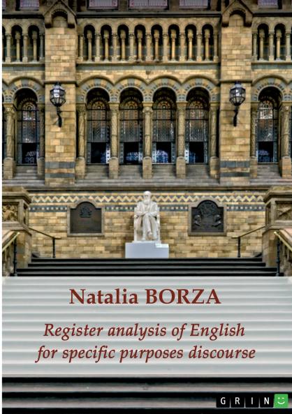 Register analysis of English for specific purposes discourse