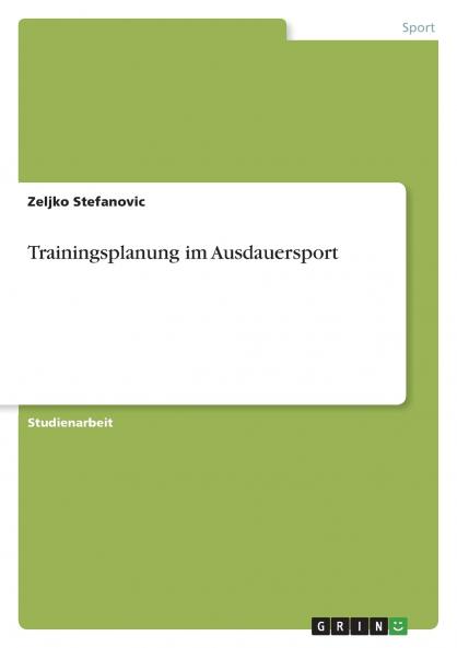 Trainingsplanung im Ausdauersport