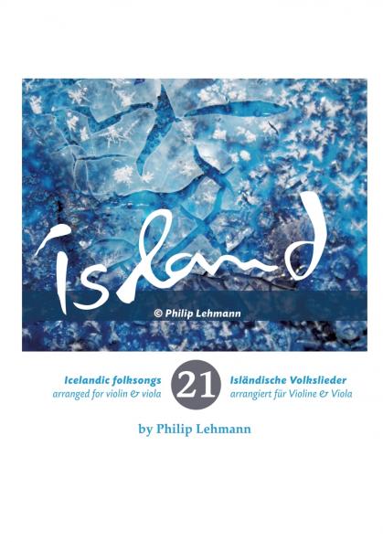 21 isländische Volkslieder für Violine und Viola (Noten)