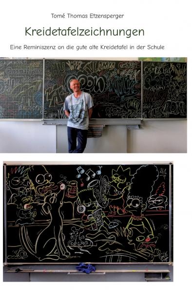 Kreidetafelzeichnungen / die gute alte Schultafel