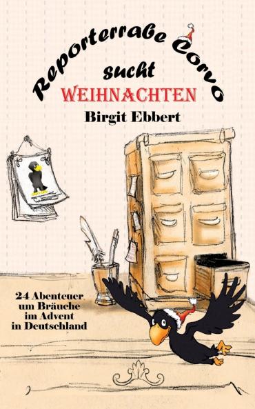 Reporterrabe Corvo sucht Weihnachten