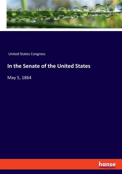 In the Senate of the United States