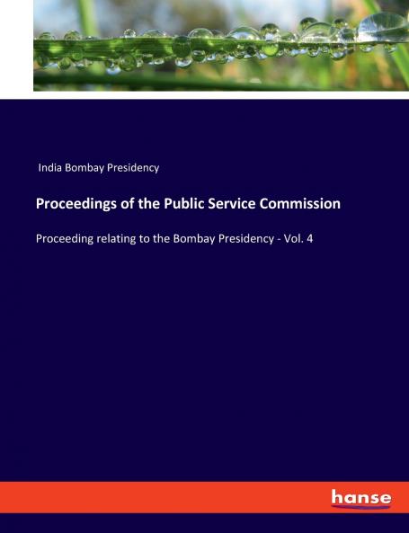 Proceedings of the Public Service Commission