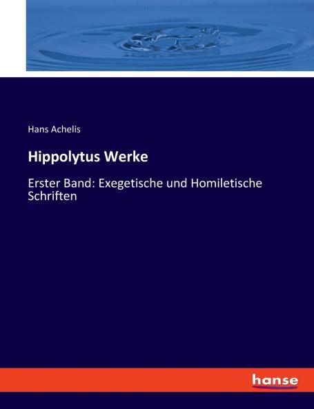 Hippolytus Werke