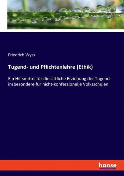 Tugend- und Pflichtenlehre (Ethik)