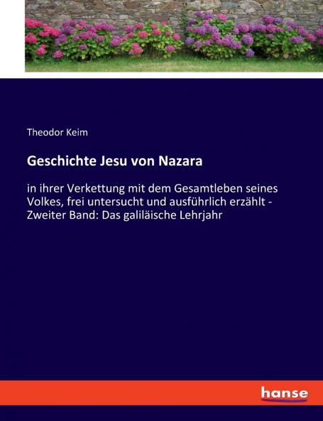 Geschichte Jesu von Nazara